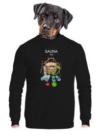 unisex mikina bez kapuce