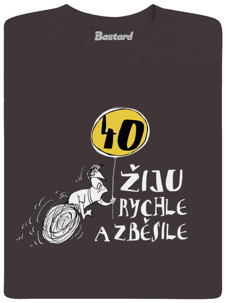 Žiju rychle a zběsile pánské dlouhý rukáv Bear Brown
