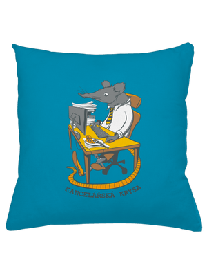 Kancelářská krysa polštář Blue Turquoise