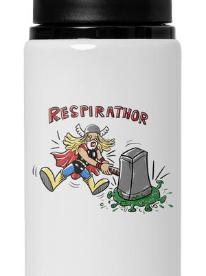 Respirathor lahev na vodu White