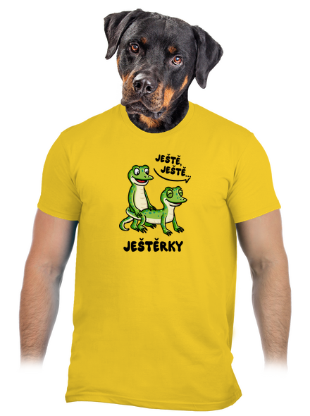 Ještě, ještě pánské tričko Gold