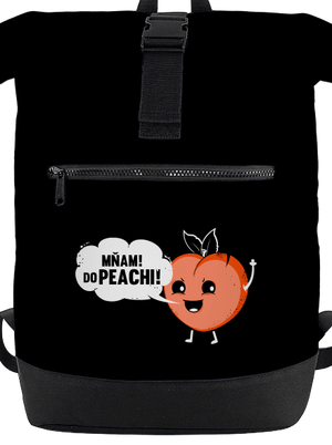 Mňam do peachi batoh Black
