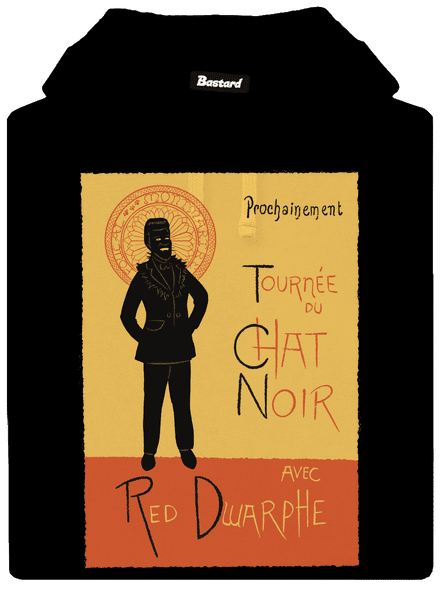 Le Chat Noir pánská mikina klokanka Black