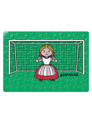 Gólmanka puzzle White