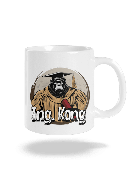 Ing. Kong klasický hrnek White