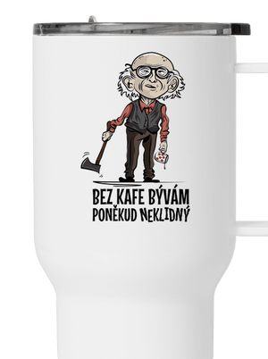 Neklidný bez kafe termohrnek White