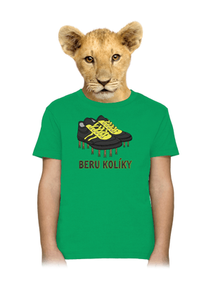 Beru kolíky dětské tričko Kelly Green