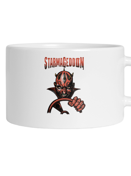 Starmageddon hrnek makronka White