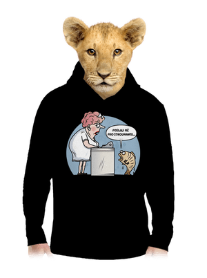 dětská mikina klokanka