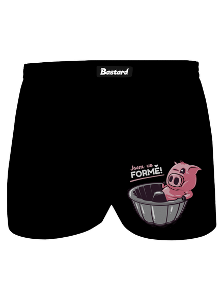 Ve formě pánské trenky Black