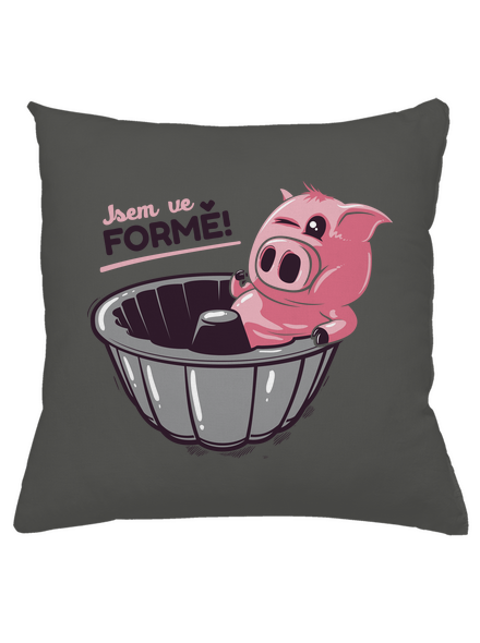 Ve formě polštář Gray Pol