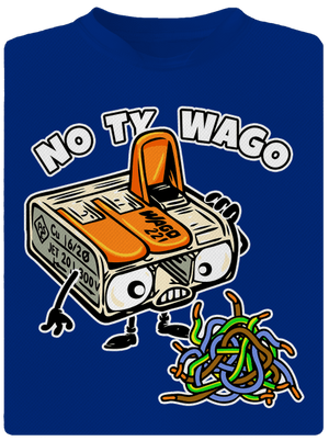 Wago svorka pánské sportovní tričko Royal Blue Mal