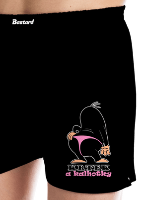 Krtek a kalhotky pánské trenky Black