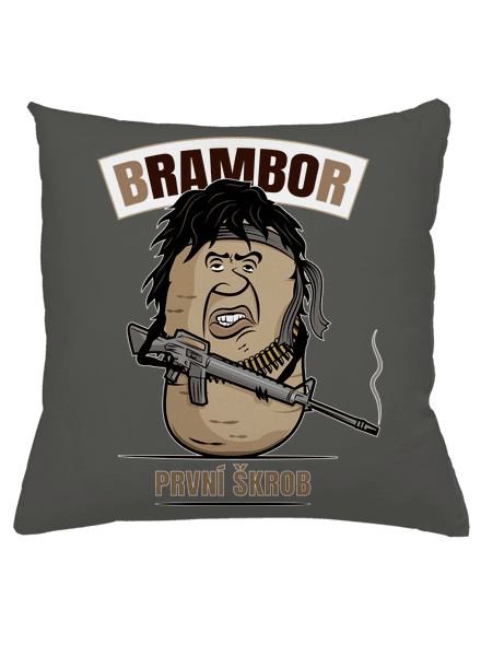 Brambor polštář Gray Pol