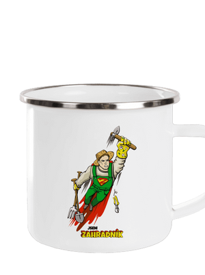 Zahradník plecháček White