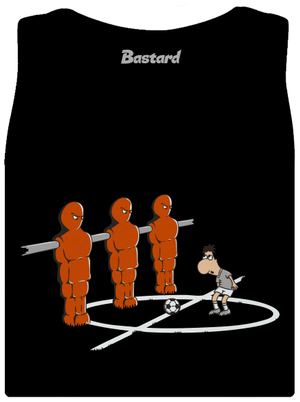 Fotbálek dámské tílko klasické Black