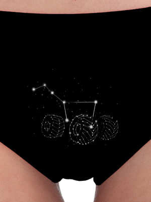 Velký vůz dámské kalhotky Black