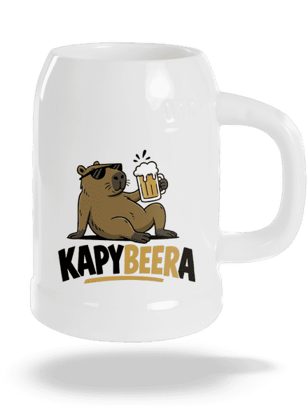 Kapybeera půllitr White