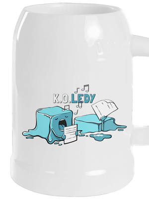 Koledy půllitr White