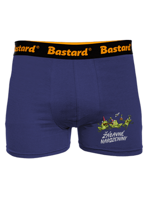 Žábavné narozeniny boxerky Blue Navy