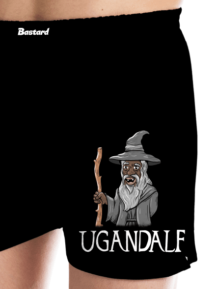 Ugandalf pánské trenky Black