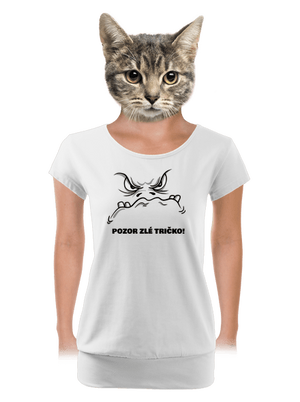 dámské tričko s lemem