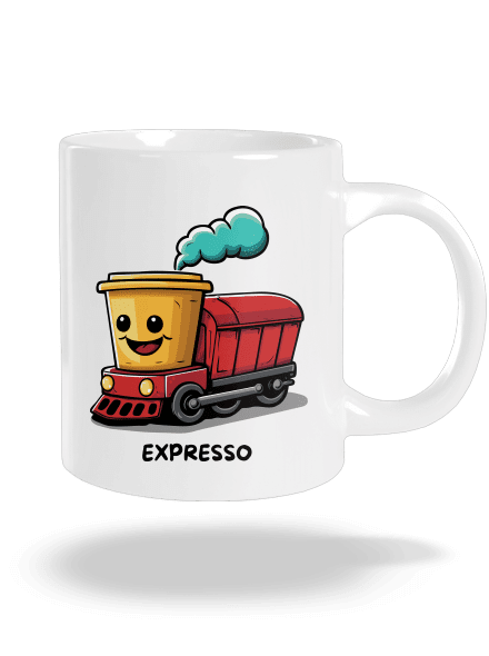 Expresso velký hrnek White