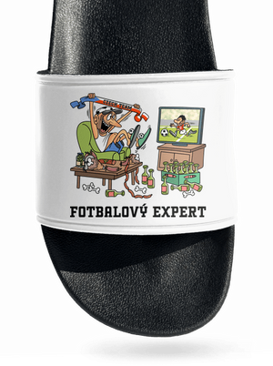 Fotbalový expert pantofle White