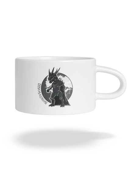 Dinosauron hrnek makronka White