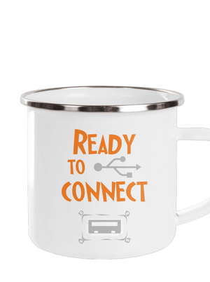 USB připojení plecháček White