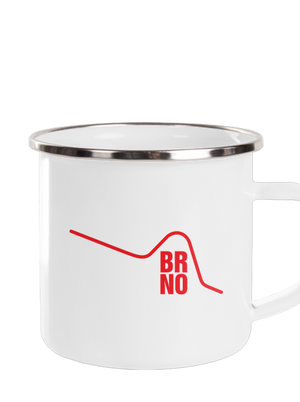 Brno plecháček White