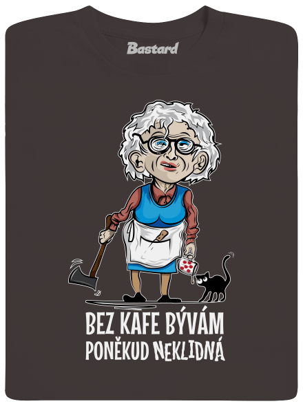 Neklidná bez kafe pánské dlouhý rukáv Bear Brown