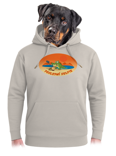 Poslední selfie unisex mikina premium Pastel Macchiato