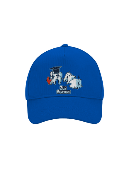 Zub moudrosti kšiltovka baseballka Bright Royal