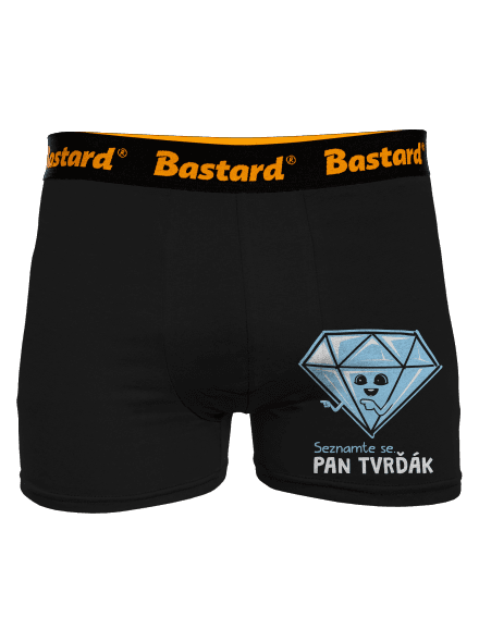 Tvrďák boxerky Black