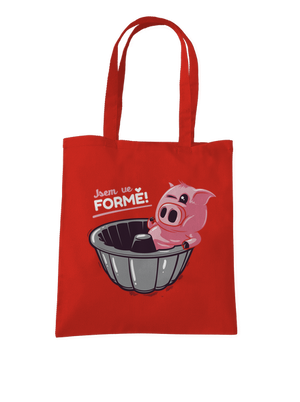 Ve formě taška Bright Red