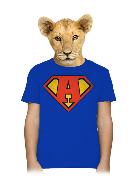 Jsem superhrdina dětské tričko Royal Blue