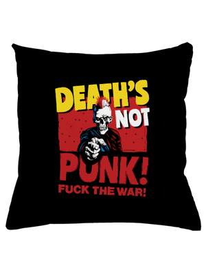 Death's not punk polštář Black