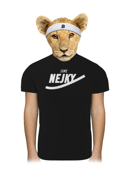 Nejky dětské sportovní tričko Black