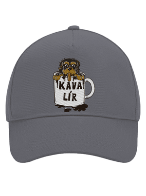 Kávalír kšiltovka baseballka Graphite grey