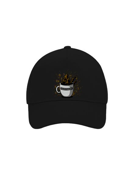 Hackpresso  kšiltovka baseballka Black
