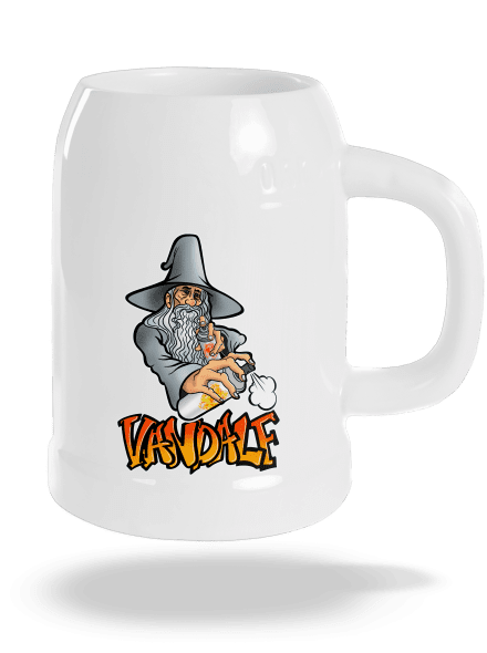 Vandalf půllitr White