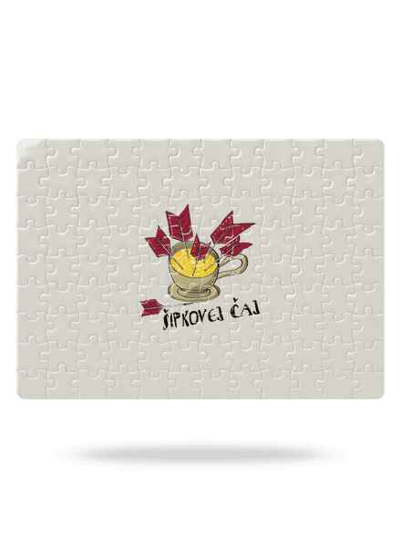 Šipkovej čaj puzzle White
