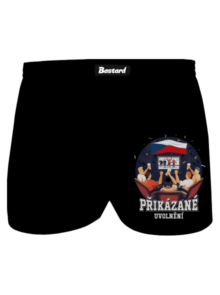 Přikázané uvolnění pánské trenky Black