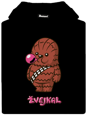 Žvejkal dámská mikina klokanka Black