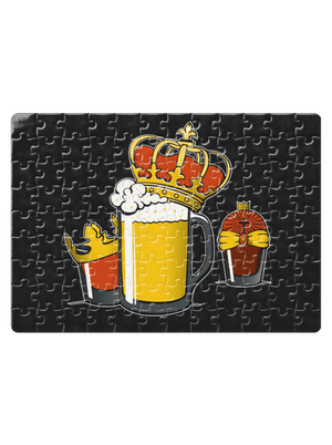 Tři králové puzzle White