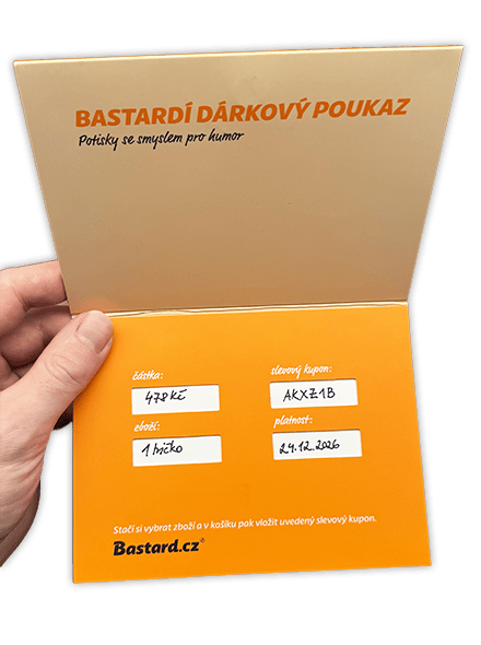 Dárkový poukaz vlastní hodnoty