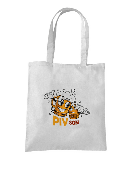 Pivson taška White