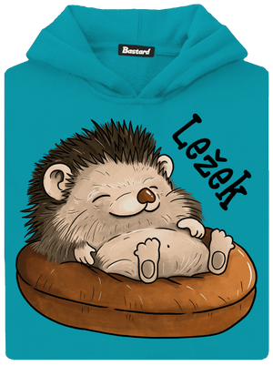 Ležek dětská mikina klokanka Hawaiian Blue