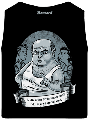 B14: Ecce Homo Homolka pánské tílko Black